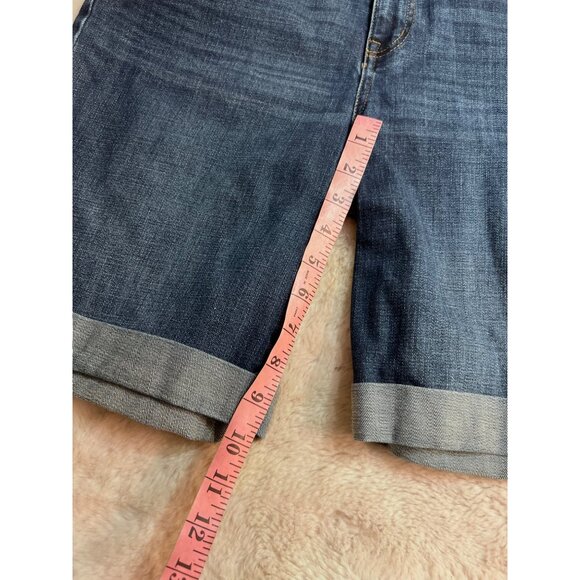 Talbots simply flattering collection denim shorts women size 13 - Picture 3 of 7